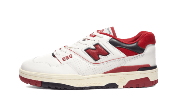 New Balance 550 Aime Leon Dore White Red - BB550AE1