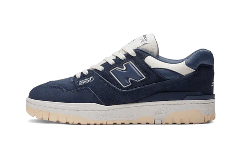 550 Natural Indigo Suede