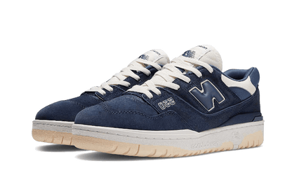 New Balance 550 Natural Indigo Suede