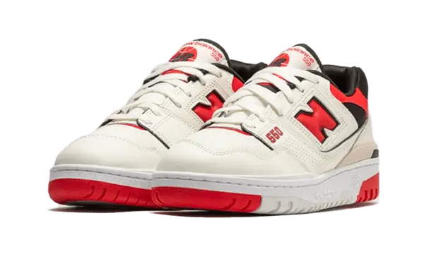 New Balance 550 Sea Salt True Red