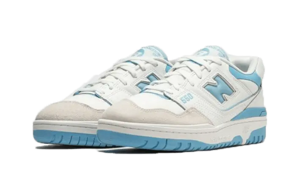 New Balance 550 White Blue Haze Rain Cloud