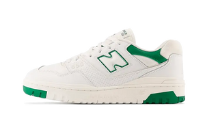 New Balance 550 White Classic Green