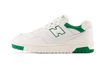 New Balance 550 White Classic Green