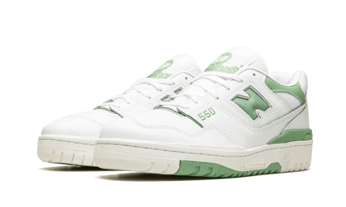 New Balance 550 White Mint Green