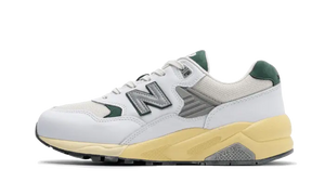 New Balance 580 White Nightwatch Green