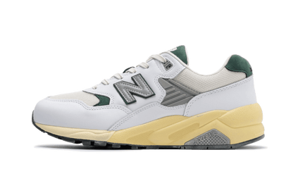 New Balance 580 White Nightwatch Green