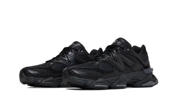 New Balance 9060 Triple Black Leather