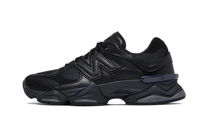 New Balance 9060 Triple Black Leather