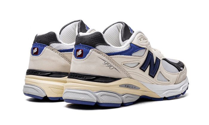 New Balance 990 v3 Made In USA Cream Blue