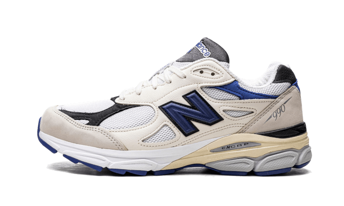 New Balance 990 v3 Made In USA Cream Blue