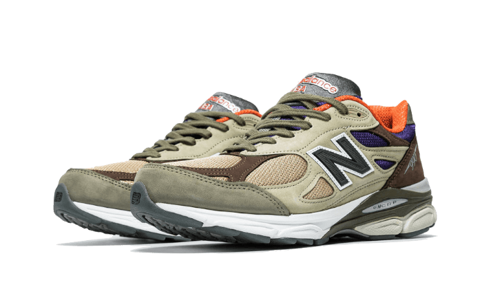 New Balance 990 V3 Made In Usa Tan Blue