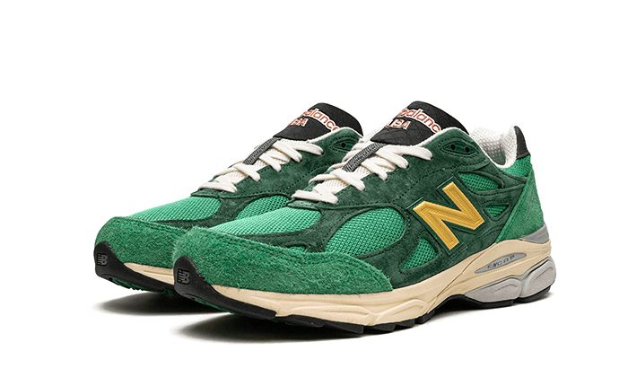 New Balance 990 V3 MiUSA Teddy Santis Green Gold