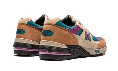 New Balance 991 Made In UK Palace Brown Teal