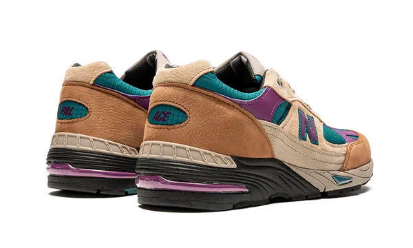 New Balance 991 Made In UK Palacio Marrón Teal