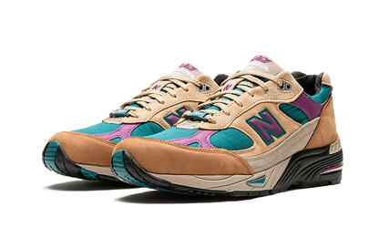 New Balance 991 Made In UK Palace Brown Teal