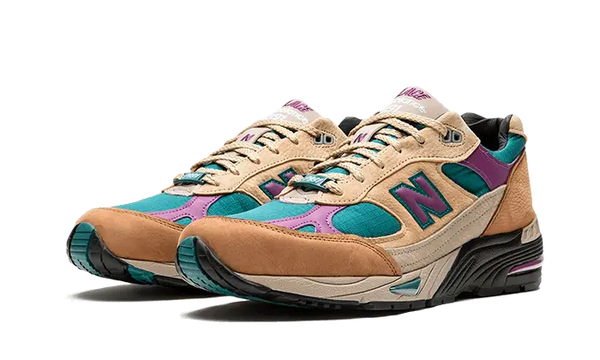 New Balance 991 Made In UK Palacio Marrón Teal