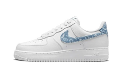 Air Force 1 Low '07 Essential White Worn Blue Paisley