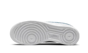 Nike Air Force 1 Low '07 Essential White Worn Blue Paisley