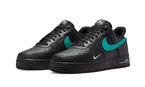 Nike Air Force 1 Low Black Blue Lightning 