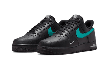 Nike Air Force 1 Low Black Blue Lightning 