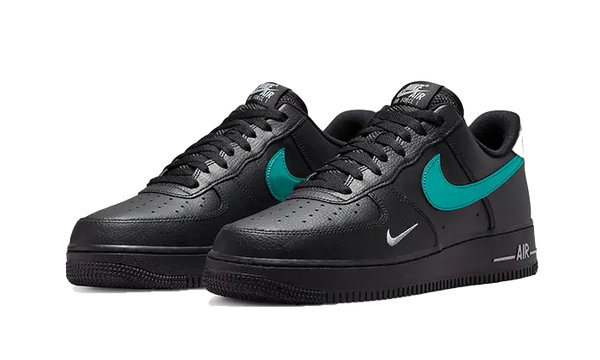 Nike Air Force 1 Low Black Blue Lightning 