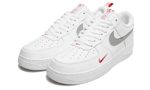 Nike Air Force 1 Low White Red Mini Swoosh - DO6709-100