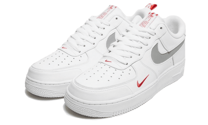 Nike Air Force 1 Low White Red Mini Swoosh - DO6709-100