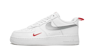 Nike Air Force 1 Low White Red Mini Swoosh - DO6709-100