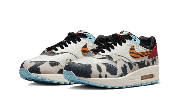 Nike Air Max 1 '87 Tiger Swoosh Cow Print