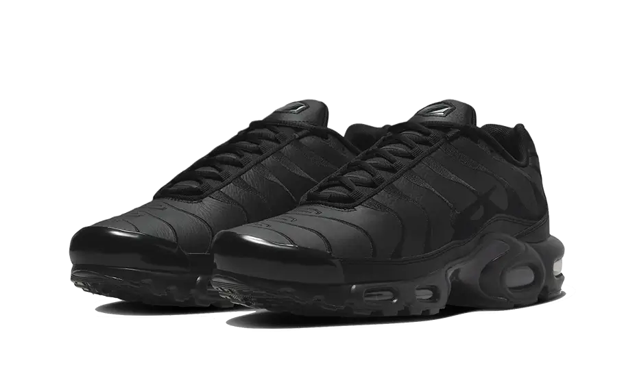 Nike Air Max Plus Triple Black Leather