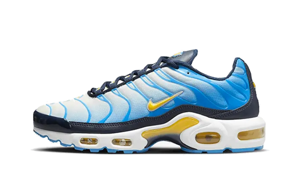 Nike Air Max Plus University Blue Topaz Gold