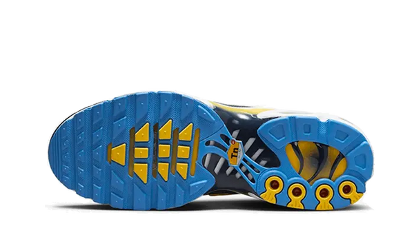 Nike Air Max Plus University Blue Topaz Gold