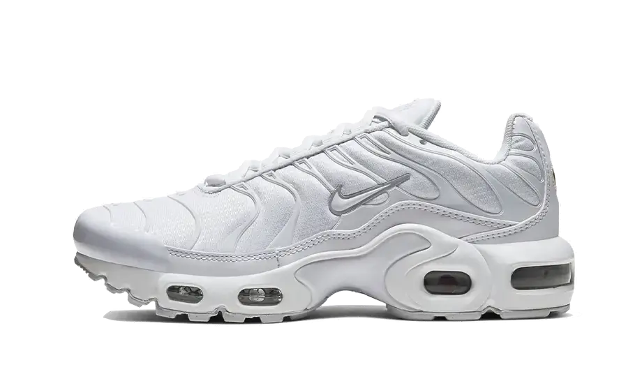 Nike Air Max Plus White Metallic Silver