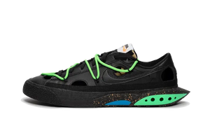 Nike Blazer Low Off-White Black Green - DH7863-001