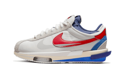 Nike Cortez 4.0 Sacai White University Red Blue