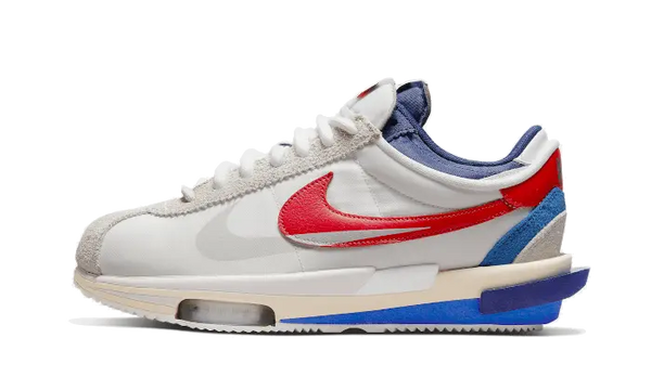 Nike Cortez 4.0 Sacai Blanco Universidad Rojo Azul