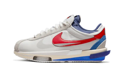 Cortez 4.0 Sacai Blanco Universidad Rojo Azul