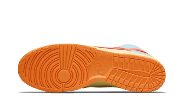 Nike Dunk High 1985 Acid Wash Orange
