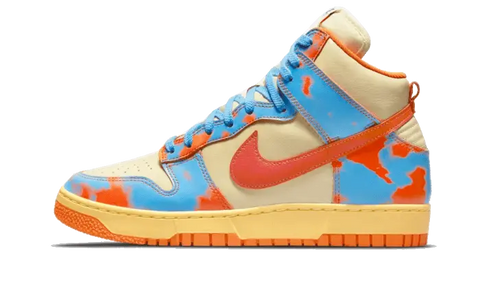 Dunk High 1985 Délavé à l'acide Orange