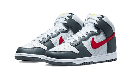 Nike Dunk High Embossed Basketball Grey Red