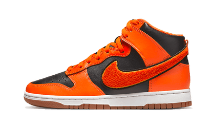 Nike Dunk High University Chenille Swoosh Safty Orange