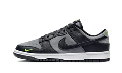 Dunk Low Black Grey Green Strike