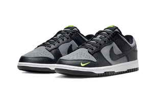 Nike Dunk Low Black Grey Green Strike