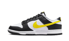 Dunk Low Black Yellow White