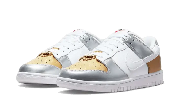 Dunk Low Gold Silver Nike  Sneakers