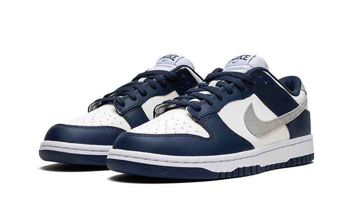 Nike Dunk Low Summit White Midnight Navy 