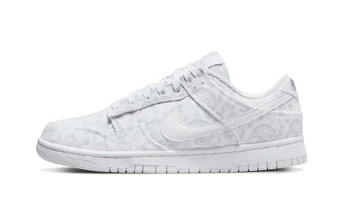 Dunk Low White Paisley