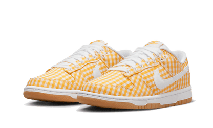 Nike Dunk Low Yellow Gingham