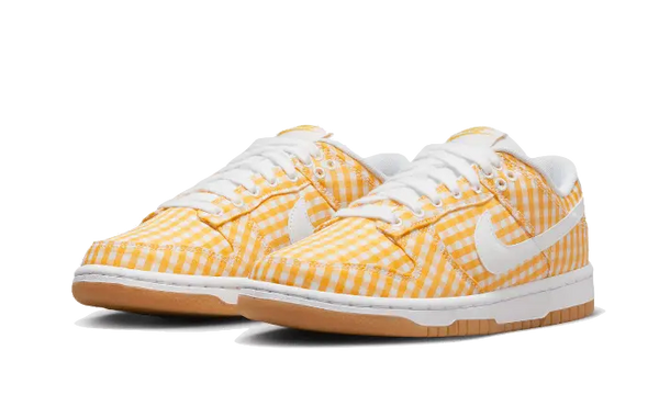 Nike Dunk Low Yellow Gingham