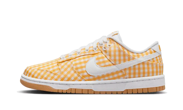 Nike Dunk Low Yellow Gingham